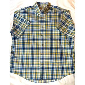 Cabela’s Short Sleeve Plaid Shirt